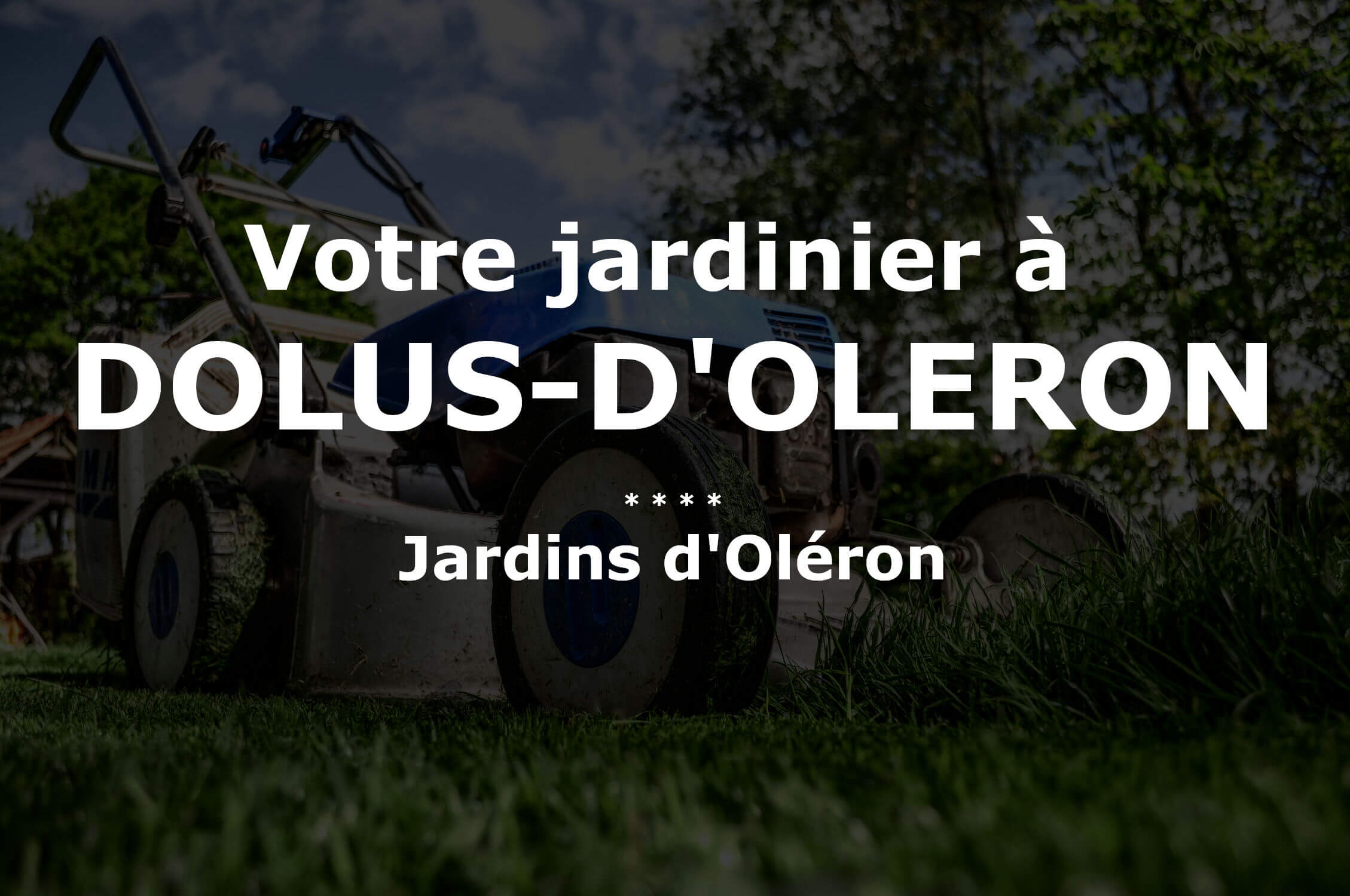 Jardinier Dolus-d'Oléron