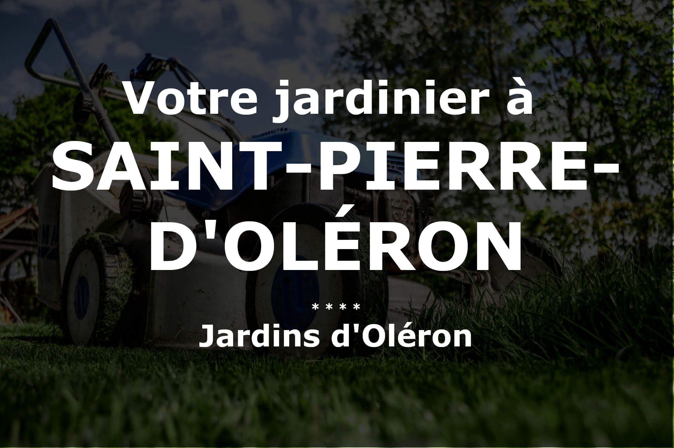 Jardinier Saint-Pierre-d'Oléron